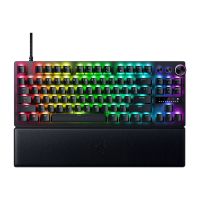 Razer Huntsman V3 Pro - Tastatur - 80% - TKL - Hintergrundbeleuchtung - USB - QWERTY - USA - Tastenschalter: Razer Analog Optical Switches (Gen-2)