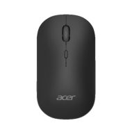 Acer AMR130, Beidhändig, RF Wireless + Bluetooth, 1600 DPI, Schwarz