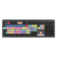 Logickeyboard LKB-PPROCC-A2M-FR, Kabelgebunden, USB, Scherenschalter, AZERTY, LED, Schwarz