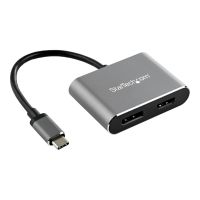 StarTech.com CDP2DPHD USB-C-Multiport Adapter (4K 60Hz UHD, 2-in-1 USB Typ C auf HDMI/DP Display oder Monitor)