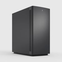 Fractal Design Define One Dark Solid, Midi Tower, PC, Schwarz, ATX, EATX, micro ATX, Mini-ITX, Stahl, 17,1 cm