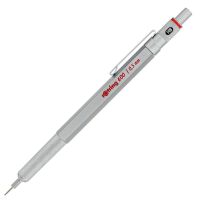rOtring 1904445, Clip-on-Einziehkugelschreiber, Silber