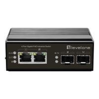 LevelOne IGP-0432 - Switch - industriell, -40°C bis 75°C - unmanaged - 2 x 10/100/1000 (PoE)