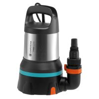 Gardena 9034-20, 450 W, AC, 0,7 bar, 11000 l/h, IPX8, Schwarz, Silber