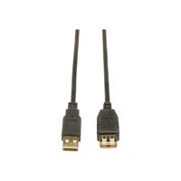 Eaton Tripp Lite Series 3ft USB 2.0 Hi-Speed Extension Cable Shielded A Male / Female 3' - USB-Verlängerungskabel - USB (W)