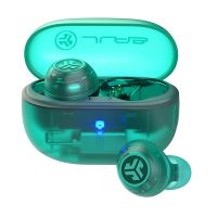 JLAB Audio JLab Go Pop ANC, True Wireless Stereo (TWS), 20 - 20000 Hz, Anrufe/Musik, Kopfhörer, Türkis, Transparent