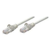 Intellinet Network Patch Cable, Cat5e, 2m, Grey, CCA, U/UTP, PVC, RJ45, Gold Plated Contacts, Snagless, Booted, Lifetime Warranty, Polybag - Patch-Kabel - RJ-45 (M)