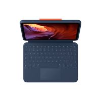 Logitech Rugged Combo 4 Touch - Tastatur und Foliohülle - mit Trackpad - Apple Smart connector - QWERTY - GB - Classic Blue - für Apple 10.9-inch iPad (10. Generation)