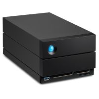 LaCie 2big Dock - Festplatten-Array - 60 TB - 2 Schächte (SATA-600)