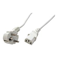 VALUE Stromkabel - power IEC 60320 C13 zu power CEE 7/7 (M)