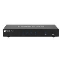 Techly 4 Port DisplayPort 1.2 KVM Switch with Hub and audio