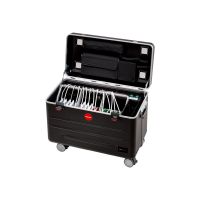 PARAT PARAPROJECT Case i15 - Wagen (synchronisieren und laden) - für 15 Tablets - verriegelbar - ABS-Kunststoff - Schwarz - Bildschirmgröße: up to 26.7 cm (up to 10.5")