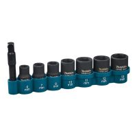 Makita Schlagschrauberset Steckschlüssel und Adapter
