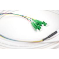 DIGITUS FTTH Drop Kabel, Singlemode, 4 Fasern, 4 LC/APC, 50 m