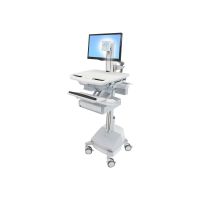 Ergotron Wagen - Konstante Krafttechnologie - für LCD-Display / PC-Ausrüstung - mit LCD-Drehpunkt, Schublade (1x1)