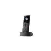Yealink W57R, IP-Telefon, Schwarz, Kabelloses Mobilteil, Tisch/Bank, Tropfsicher, Staubresistent, Kratzresistent, Schockresistent, Auslaufsicher, Spritzwassergeschützt, 50 m