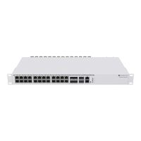 MikroTik CRS326-4C+20G+2Q+RM - Switch - L3 - 20 x 2.5GBase-T + 4 x Kombination 2,5/10 Gigabit SFP+ + 2 x 40 Gigabit QSFP+