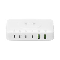4smarts 540570, Freistehend, Weiß, Kontakt, Tisch, 100 - 240 V, 50/60 Hz