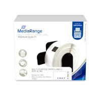 MEDIARANGE Papier - Schwarz auf Weiß - 29 x 90 mm 400 Etikett(en) (1 Rolle(n)