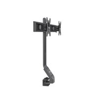 Rockstable RS-MM001 Fortgeschritten Halterung für 2 Monitore, Klemme /Bolzen, 16 kg, 33 cm (13 Zoll), 68,6 cm (27 Zoll), 100 x 100 mm, Schwarz