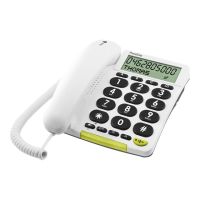 Doro PhoneEasy 312cs - Telefon mit Schnur mit Rufnummernanzeige