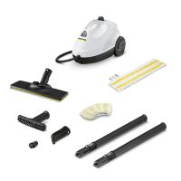 Kärcher SC 2 EasyFix, Zylinder-Dampfreiniger, Schwarz, Weiß, 50 cm, 100 cm, 4 m, 1000 ml
