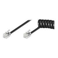 Wentronic goobay - Telefonkabel - RJ-10 (M) zu RJ-10 (M)