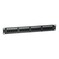 Equip Pro - Patch Panel - CAT 5e - RJ-45 X 24 - Schwarz - 1U - 48.3 cm (19")