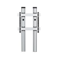 B-TECH BT8707/BS, 200 kg, 165,1 cm (65"), 2,54 m (100"), 972 x 800 mm, Schwarz, Silber