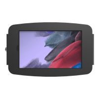 Compulocks Galaxy Tab A7 Lite 8.7" Space Enclosure Wall Mount - Gehäuse - für Tablett - verriegelbar - hochwertiges Aluminium - Schwarz - Bildschirmgröße: 22.1 cm (8.7")