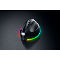 Razer Pro Click V2 Vertical, rechts, Vertikale Ausführung, Optisch, RF Wireless + Bluetooth + USB Type-C, 30000 DPI, Schwarz
