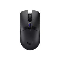 ASUS TUF Gaming M4 - Maus - rechts- und linkshändig - 6 Tasten - kabellos - Bluetooth 5.1, 2.4 GHz - kabelloser Empfänger (USB)