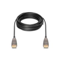 DIGITUS DisplayPort AOC Hybrid Glasfaserkabel, UHD 8K, 15 m