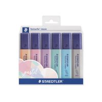 STAEDTLER 364 C, 6 Stück(e), Hellblau, Hellgrau, Minze, Pfirsich, Pink, Violett, Polypropylen (PP), 1 mm, 5 mm, Tinte auf Wasserbasis