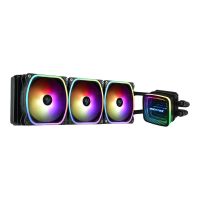 Enermax Aquafusion ADV series ELC-AQFA360-SQA - Prozessor-Flüssigkeitskühlsystem - 360 mm cpu-Flüssigkeitskühler - (für: LGA115x Socket, LGA1200, LGA1366, LGA1700, LGA2011, LGA2011-3, LGA2066, AM3+, AM4, AM5, FM1, FM2+)