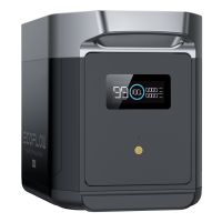 Ecoflow DELTA 2 Max, Akku, Schwarz, EcoFlow, DELTA 2, DELTA Max 2000, DELTA 2 Max, Lithium-Eisen-Phosphat (LiFePO4), 51,2 V