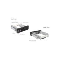 ICY BOX IB-168SK-B - Mobiles Speicher-Rack - 3.5" (8.9 cm)