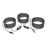 Eaton Tripp Lite Series 50ft USB 2.0 Hi-Speed Active Repeater Cable USB-A to USB-B M/M 50' - USB-Kabel - USB Typ B (M)