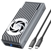 GrauGear G-M206-20G-F, SSD-Gehäuse, M.2, M.2, 20 Gbit/s, USB Anschluss, Grau
