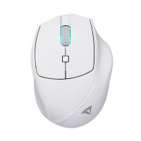 Sharkoon OfficePal M25W, rechts, Optisch, RF Wireless + USB Type-C, 4000 DPI, Weiß