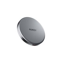 AUKEY MagFusion Aura Magnetic 15W, Drinnen, USB, Kabelloses Aufladen, Silber