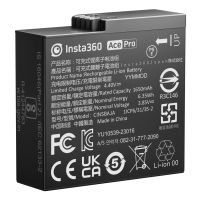 Insta360 CINSABGA, Kamera-Akku, Schwarz