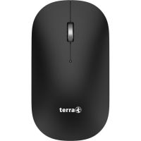 TERRA NBM1000B, Beidhändig, Optisch, RF Wireless + Bluetooth, 4000 DPI, Schwarz