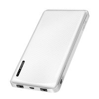 LogiLink PA0316W, 10000 mAh, 12 W, Weiß
