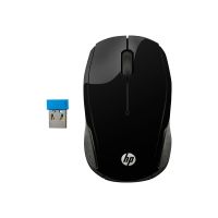 HP 200 - Maus - rechts- und linkshändig - optisch - kabellos - 2.4 GHz - kabelloser Empfänger (USB)