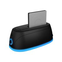 ICY BOX IB-1124L-C3 - HDD-Dockingstation mit Datenanzeige, Netzanzeige, Ein/Aus-Schalter Schächte: 1 - 2,5" / 3,5" gemeinsam genutzt (6,4 cm/8,9 cm gemeinsam genutzt)