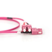 DIGITUS LWL Multimode Patchkabel, OM4, SC / SC