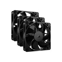 Corsair RS120 - Gehäuselüfter - 120 mm - Schwarz (Packung mit 3)
