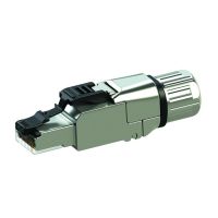 Telegärtner Karl Gärtner Telegärtner J00026A5007, RJ-45, Chrom, Männlich/Weiblich, Gerade, Cat8.1, 26/27