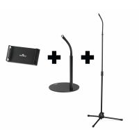 Durable TWIST COMBI, Handy/Smartphone, Tablet/UMPC, Aktive Halterung, Tisch/Bank, Drinnen, Draußen, Schwarz